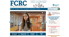 Desktop Screenshot of fcrc.albertahealthservices.ca