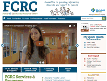 Tablet Screenshot of fcrc.albertahealthservices.ca
